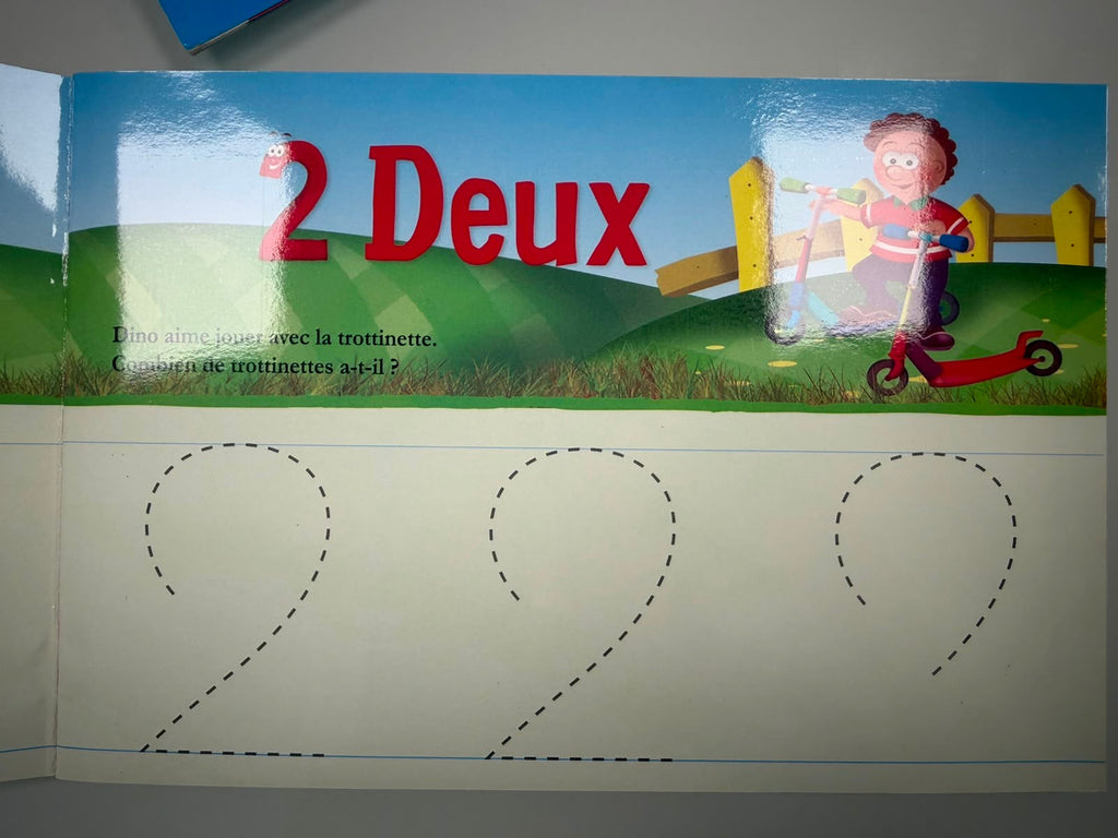 MON ARDOISE EFFAÇABLE DES CHIFFRES